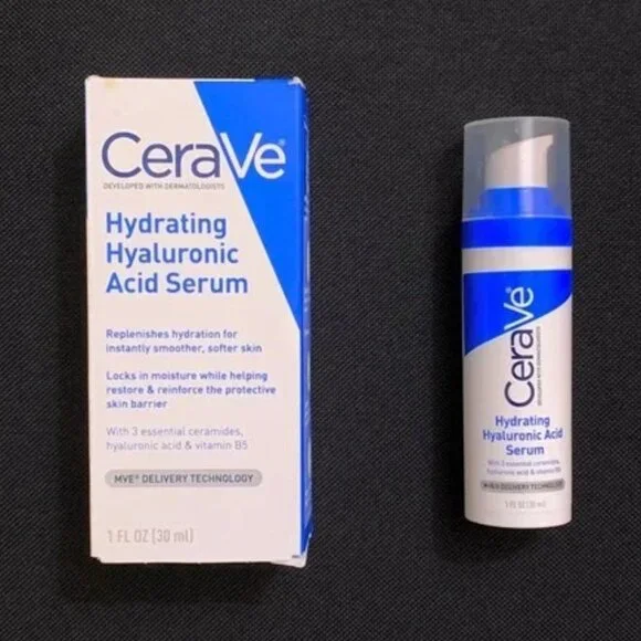 CERAVE Hydrating Hyaluronic Acid Serum w/ Ceramides & VitaminB5 — Full Size NWT - Picture 1 of 3